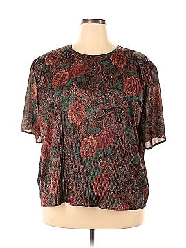 August Max Woman Short Sleeve Blouse (view 1)