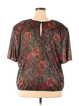 August Max Woman Short Sleeve Blouse (view 2)