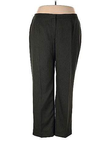 Collections for Le Suit 100% Polyester Solid Black Dress Pants