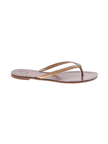 Tan tory best sale burch sandals