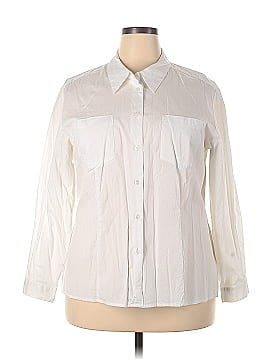 Elisabeth by Liz Claiborne Long Sleeve Button-Down Shirt (view 1)