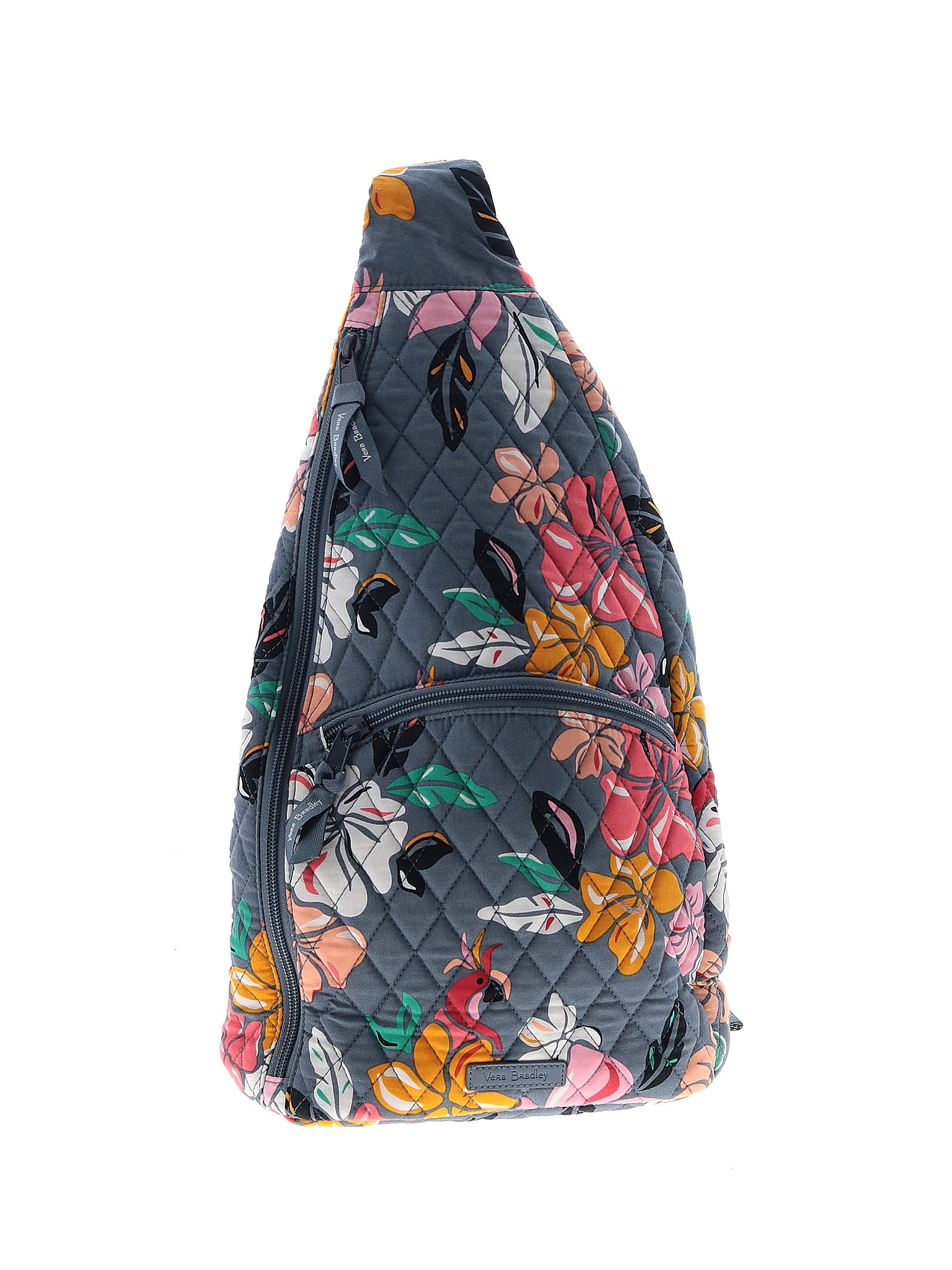 Vera Bradley Floral Multi Color Blue Backpack One Size 48 off