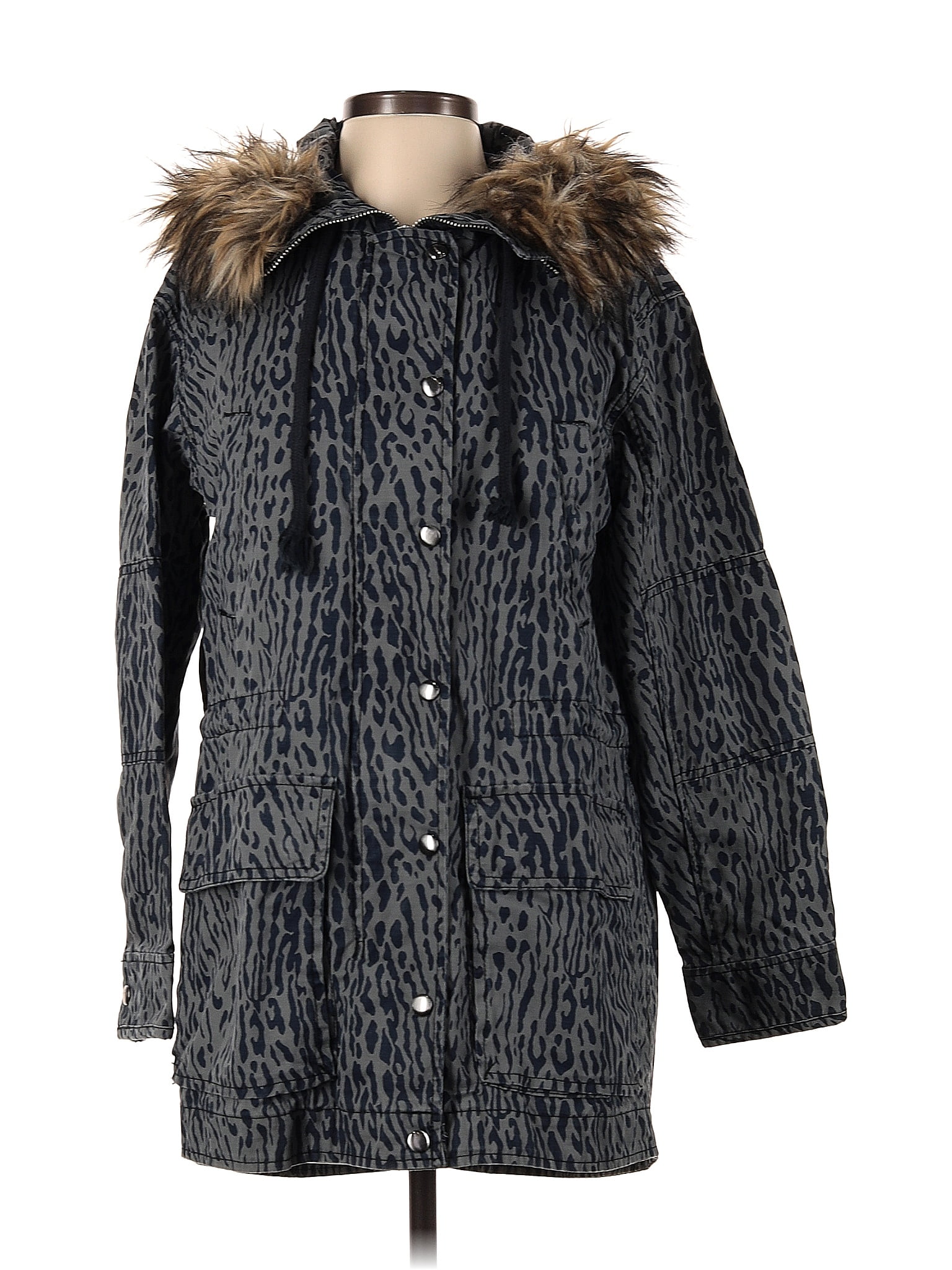 Gap leopard print clearance coat