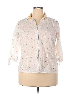 Aura Long Sleeve Button-Down Shirt (view 1)