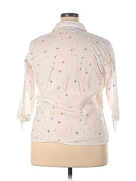 Aura Long Sleeve Button-Down Shirt (view 2)
