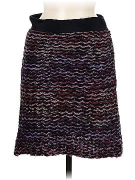 Knitted & Knotted Casual Skirt (view 1)