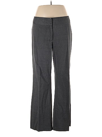 Lane Bryant Black Gray Dress Pants Size 14 (Plus) - 65% off