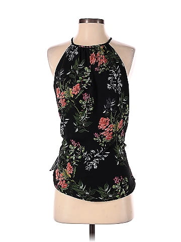 Black Parker Sleeveless Bustier Top