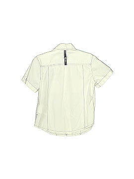 Armani Junior Short Sleeve Button-Down Shirt (view 2)