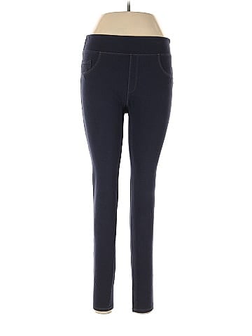 SPANX Solid Blue Leggings Size XL (Tall) - 61% off