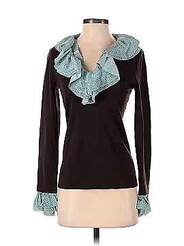 Tory Burch Silk Pullover Sweater (view 1)