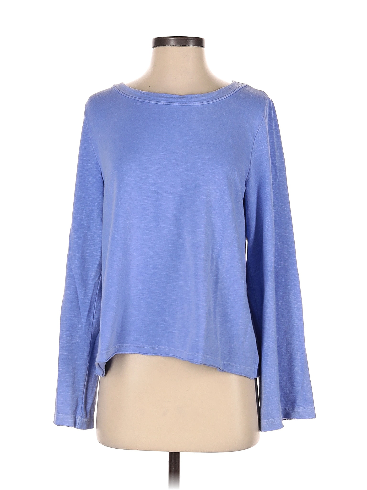 Fresh Produce Blue Sweatshirt Size S 80 off ThredUp