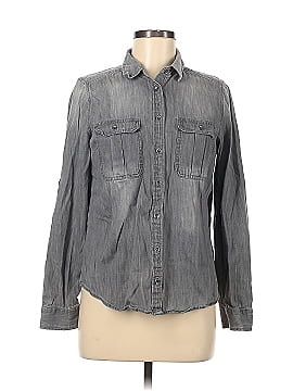 Express Long Sleeve Button-Down Shirt (view 1)