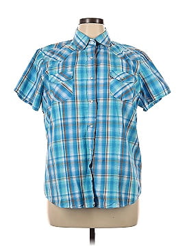 Back In The Saddle Short Sleeve Button-Down Shirt (view 1)