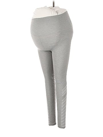 Blanqi Gray Leggings Size S (Maternity) - 57% off