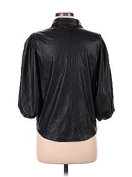 Forever 21 Faux Leather Top (view 2)