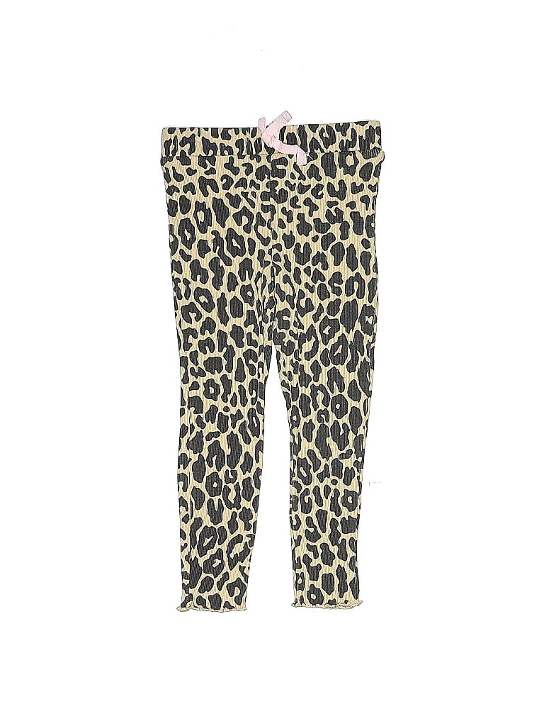 Grayson Mini Leopard Print Gold Leggings Size 4T - 50% off | ThredUp