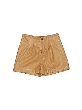 7 For All Mankind Faux Leather Shorts (view 1)
