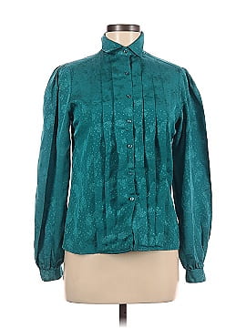 Puccini gold Long Sleeve Blouse (view 1)
