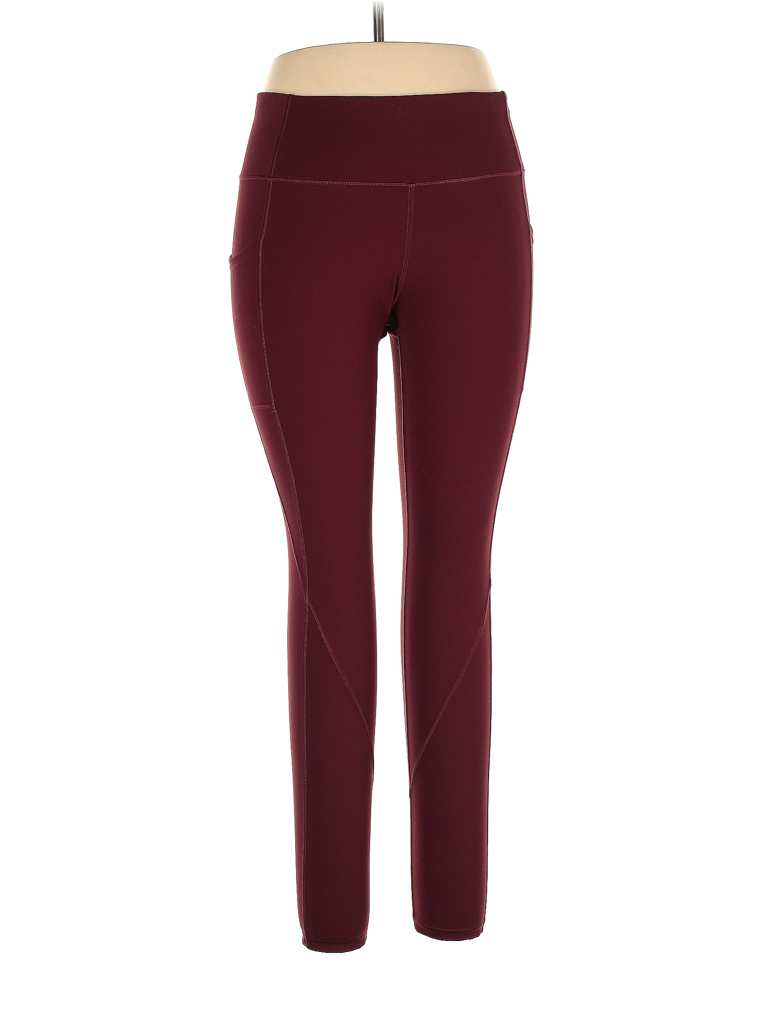 Heathyoga Maroon Burgundy Yoga Pants Size XXL - 62% off