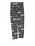 Justice Hearts Graphic Gray Active Pants Size 10 - photo 1