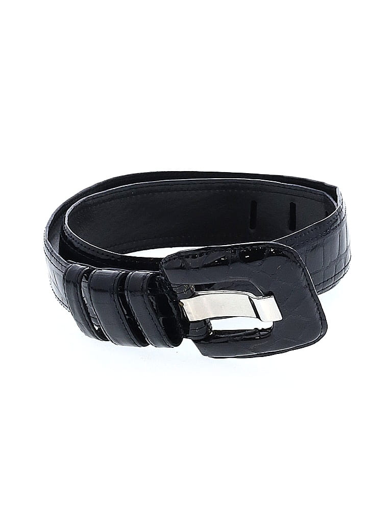 Carlisle 100% Leather Black Leather Belt Size S - photo 1