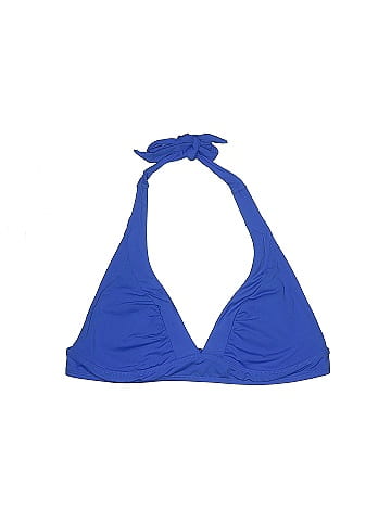Athleta Solid Blue Swimsuit Top Size XS - 55% off