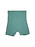 PoshDivah Solid Teal Shorts Size M - photo 1