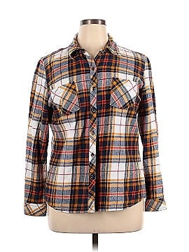 Natural Reflections Long Sleeve Button-Down Shirt (view 1)