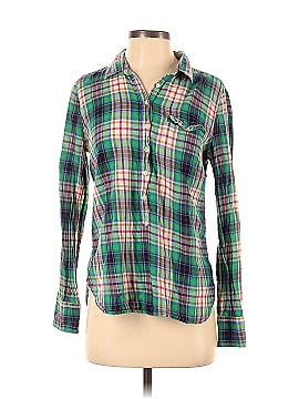 J.Crew Factory Store Long Sleeve Button-Down Shirt (view 1)