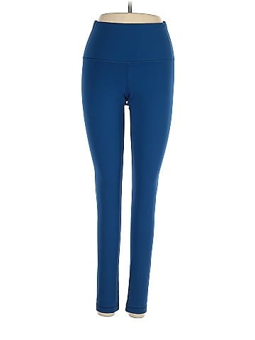 Yogalicious Solid Blue Active Pants Size XS - 58% off