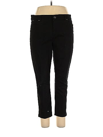 Soft Surroundings Solid Black Leggings Size 2X (Plus) - 66% off