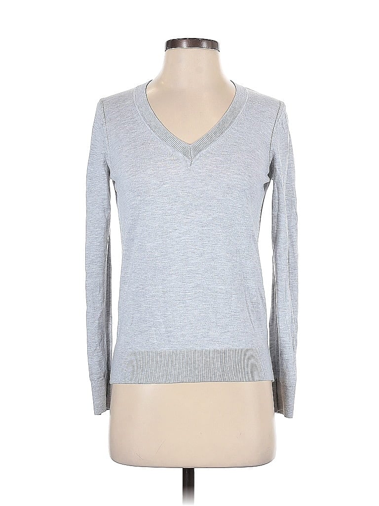 Banana Republic Factory Store Silver Pullover Sweater Size S - photo 1