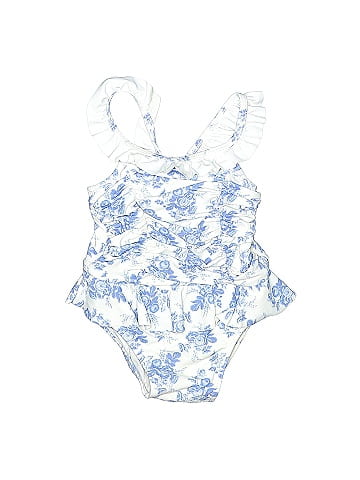 Janie and Jack White One Piece Swimsuit Size 6-12 mo - 50% off