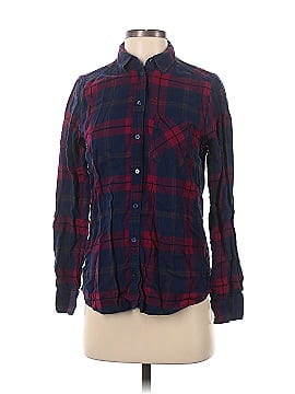 Express Long Sleeve Button-Down Shirt (view 1)