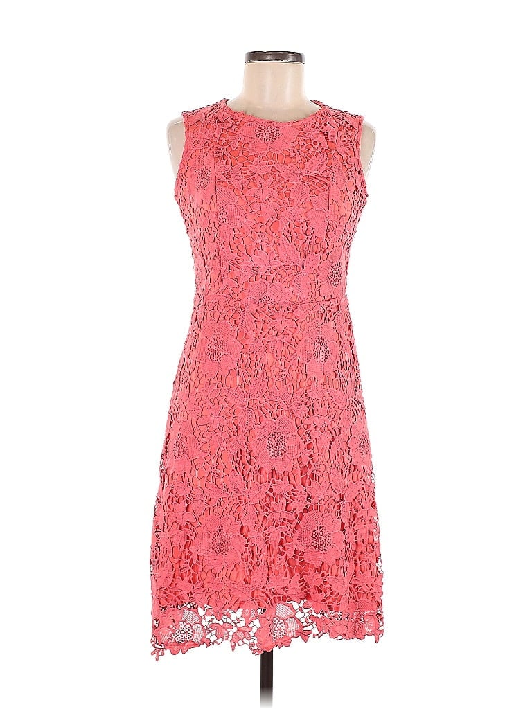 Pre-owned Ryan Michelle Cocktail Dress In Pink