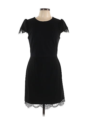 Lularoe Solid Black Casual Dress Size L - 47% off