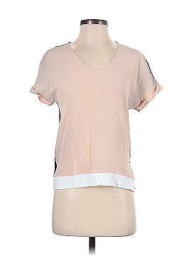 Marciano Short Sleeve Silk Top (view 1)