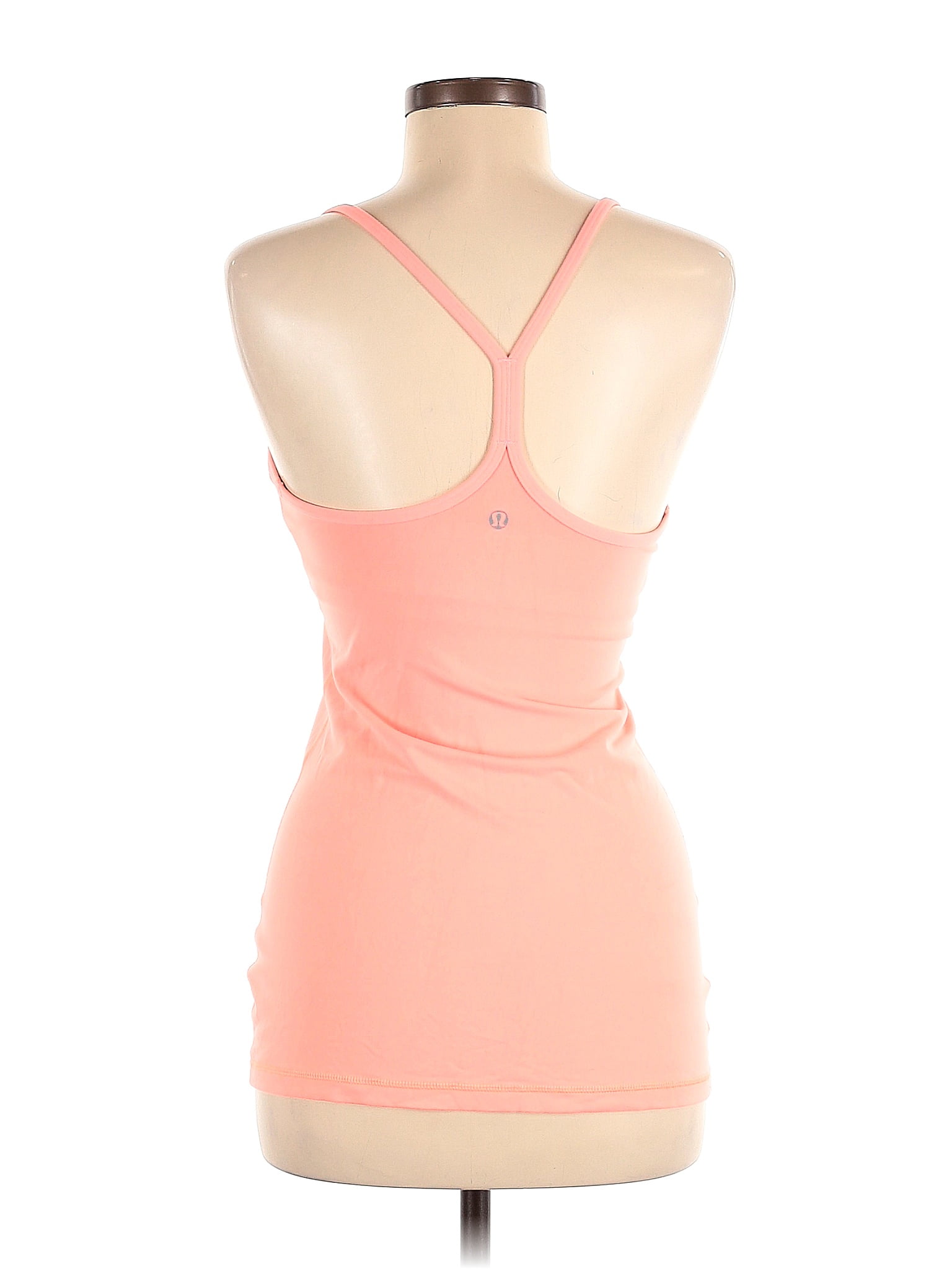 Lululemon Athletica Solid Orange Active Tank Size 6 - 80% off