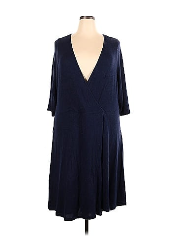 Navy blue dress store torrid