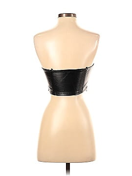 Shein Faux Leather Top (view 2)