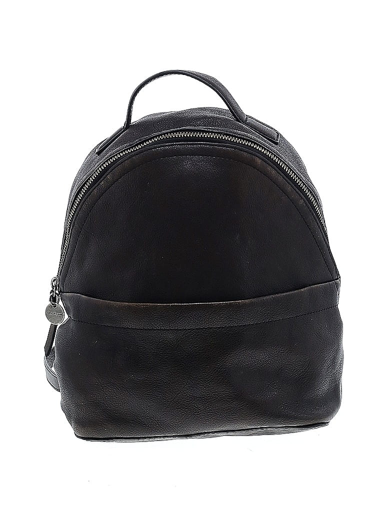 Lucky Brand 100% Leather Black Leather Backpack One Size - photo 1
