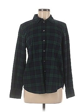 J.Crew Factory Store Long Sleeve Button-Down Shirt (view 1)