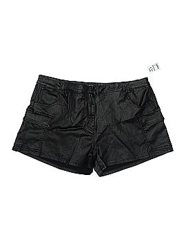 Akira Faux Leather Shorts (view 1)