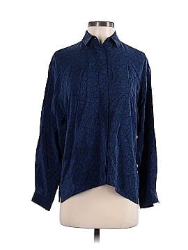 Spitalnick Long Sleeve Silk Top (view 1)
