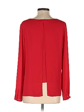 Tobey Grey Long Sleeve Blouse (view 2)