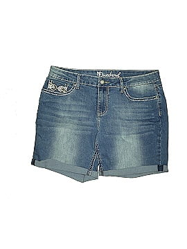 New Directions Denim Shorts (view 1)