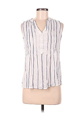 Market and Spruce Sleeveless Button-Down Shirt (view 1)