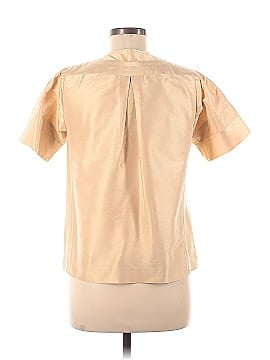 Diane von Furstenberg Short Sleeve Silk Top (view 2)