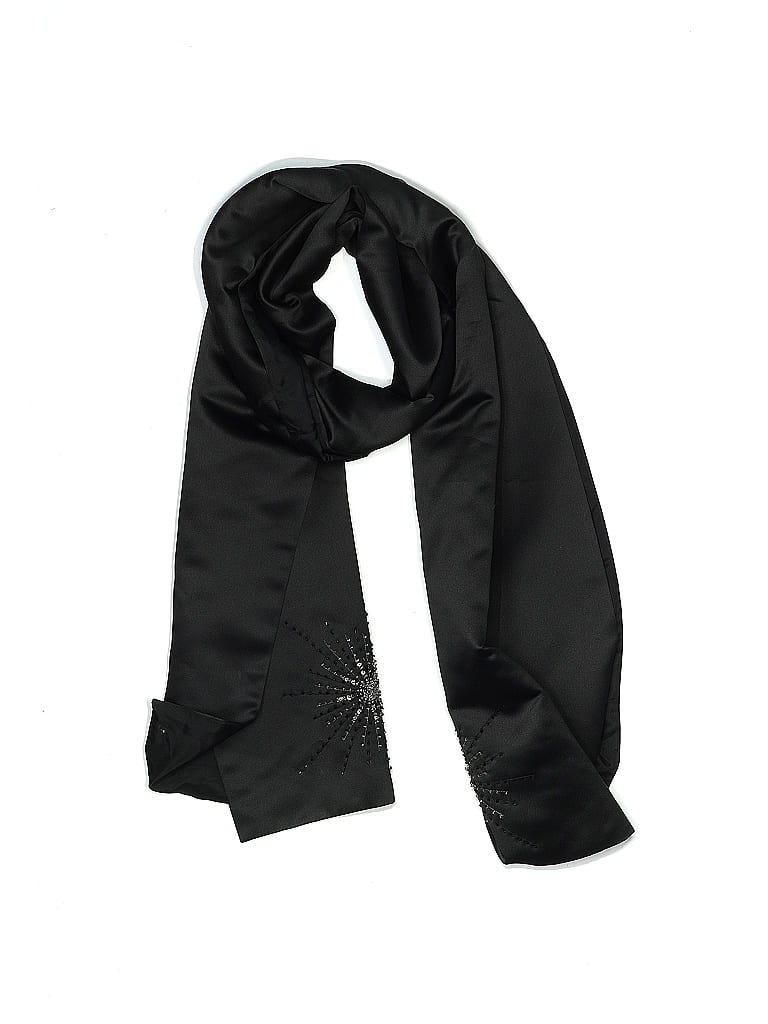 Pre-owned Unbranded Scarf In Black